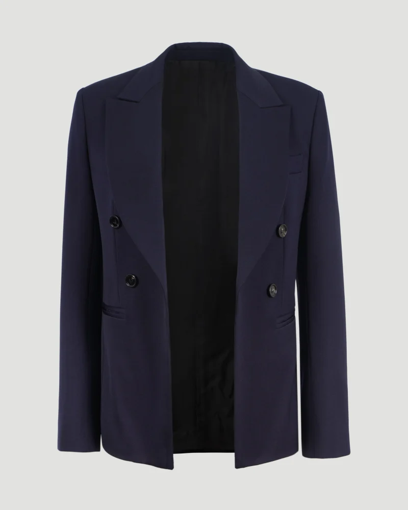 Sartorial Wool Jacket in Navy