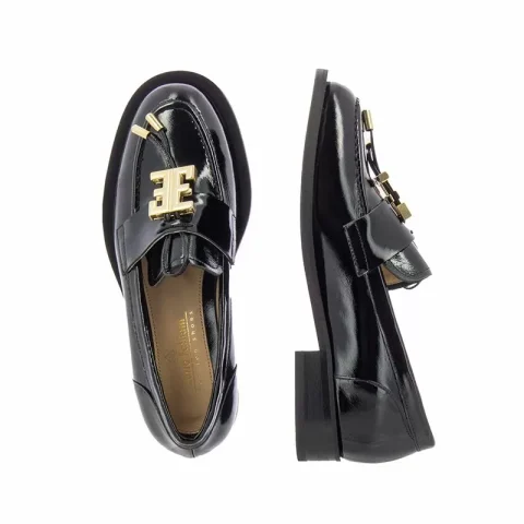 Дамски Мокасини CARLO FABIANI – 063-1423 BLACK — снимка 5