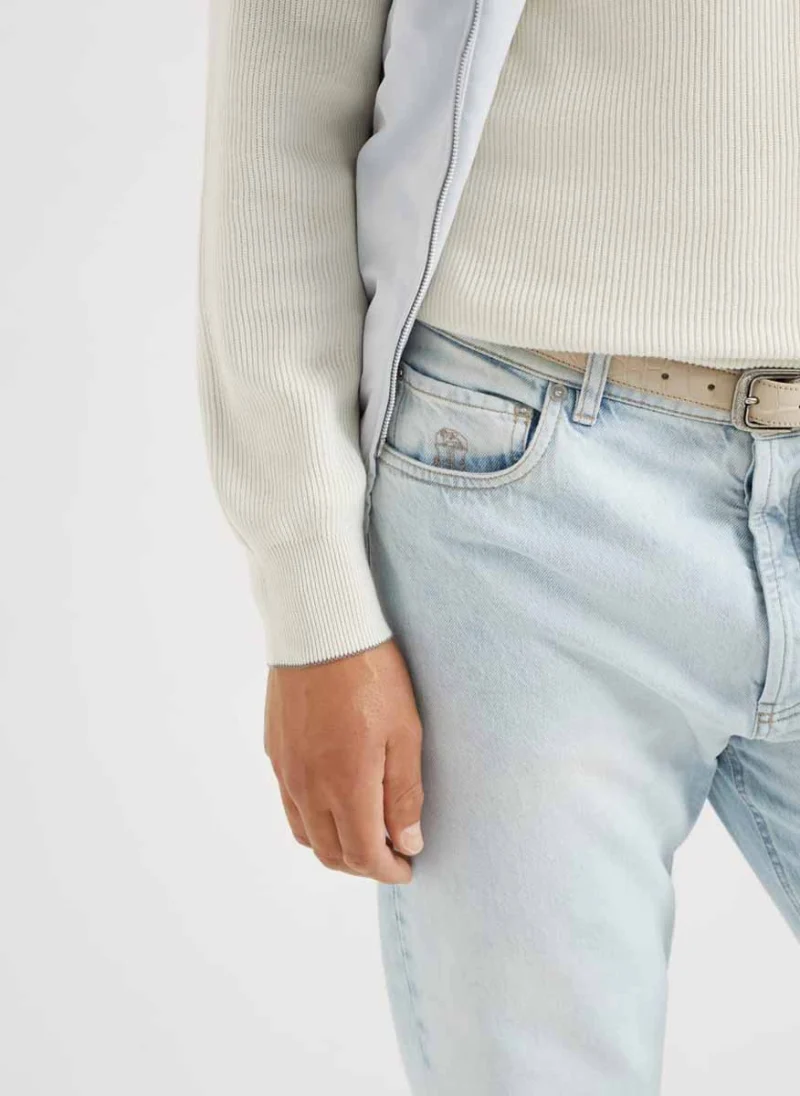 Деним 'Iconic fit' Brunello Cucinelli — снимка 7
