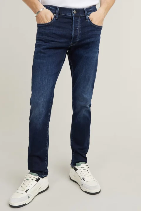 Jeans 3301 Slim D25742-8968-89 dk aged — снимка 2