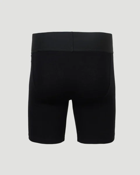 Boxer Briefs in Black Cotton Jersey — снимка 2