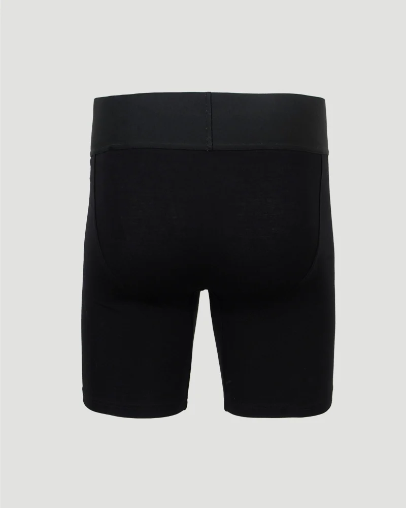 Boxer Briefs in Black Cotton Jersey — снимка 2