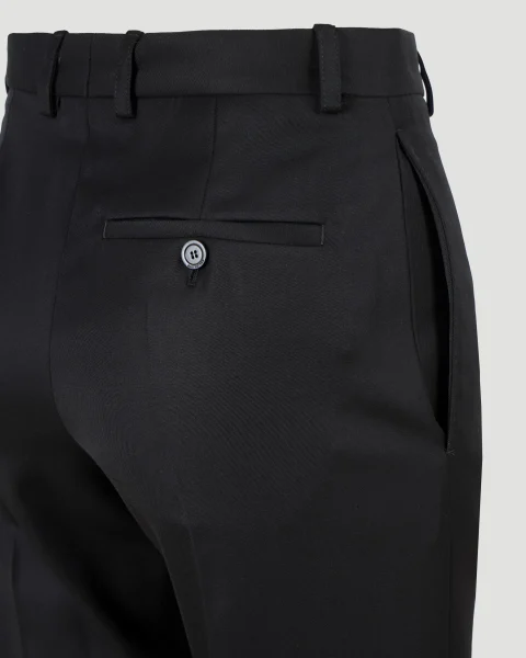 Black Creased Trousers — снимка 3
