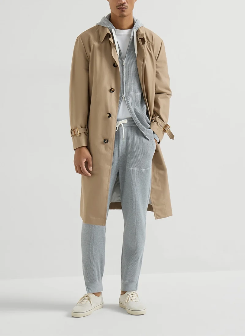 Суитшърт от фино плетиво 'English rib' Brunello Cucinelli — снимка 5