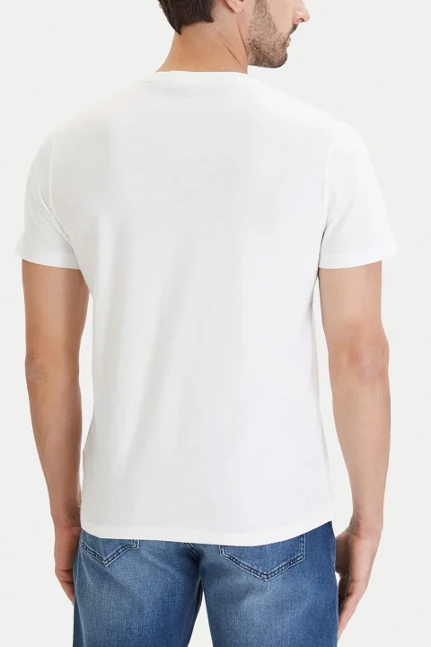 T-Shirt Bci Liquid-Sle 714844756005 white / navy pp — снимка 2