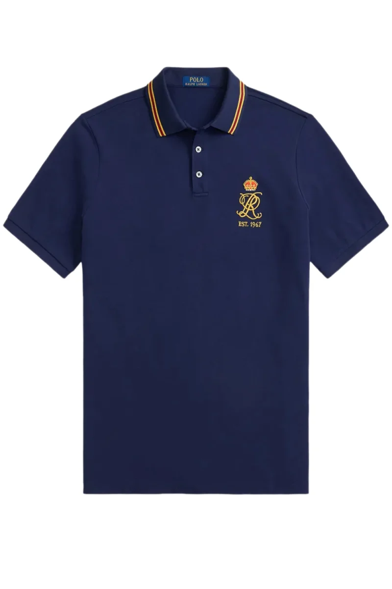 Polo Mesh-Knt 710B14507002 410 navy