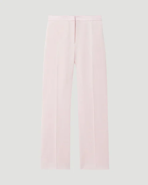 Wool Mohair Cigarette Trousers