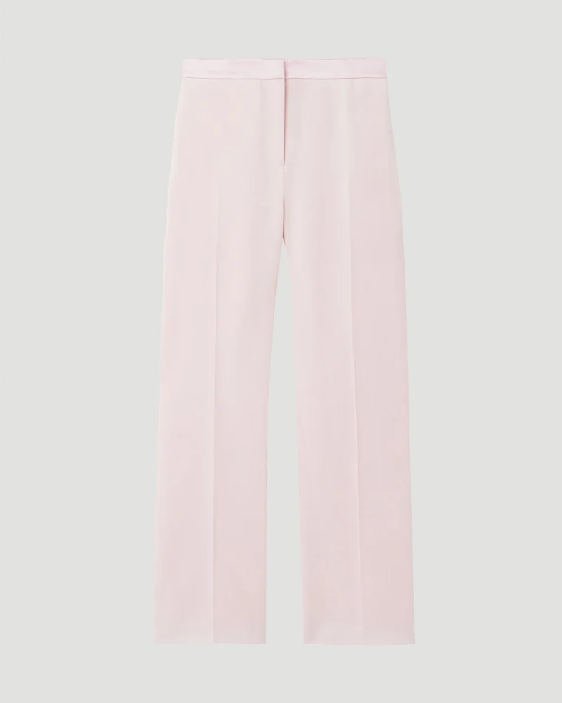 Wool Mohair Cigarette Trousers