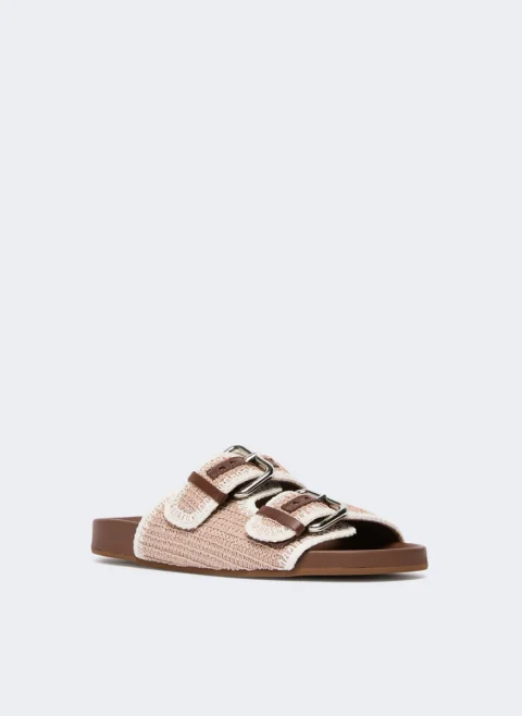 Чехли с катарама Weekend Max Mara Wkabonito — снимка 6