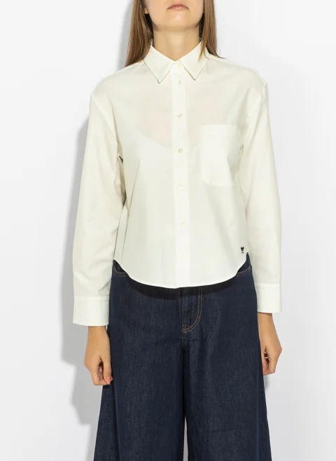 Риза с бродерия Weekend Max Mara Wkdnuoro — снимка 5