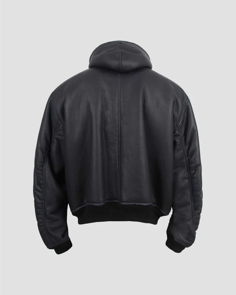 Black Leather Jacket — снимка 2