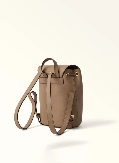 Кожена раница Furla Moonlight Toffee — снимка 2