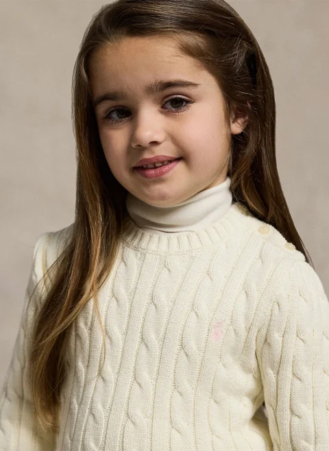 Пуловер 'Cable-Knit' Ralph Lauren Kids 2-6 — снимка 3
