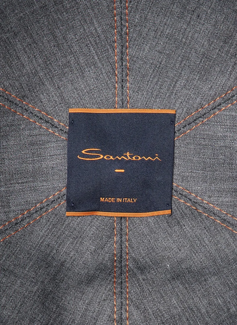 Бейзболна шапка с лого бродерия Santoni — снимка 5