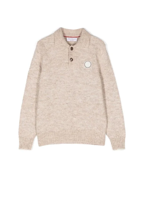 Пуловер с алпака Brunello Cucinelli Kids 8