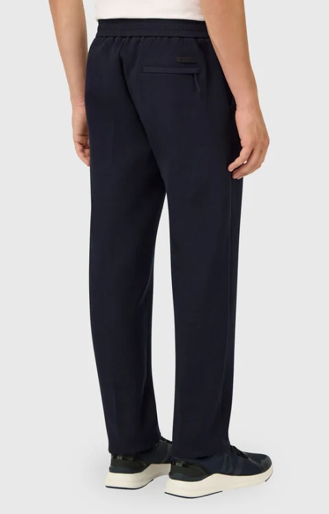 Спортен панталон в тъмносин цвят — снимка 2