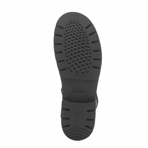 Дамски Равни Сандали CLARKS – 26176321 ORINOCO CROSS BLACK INTEREST — снимка 3