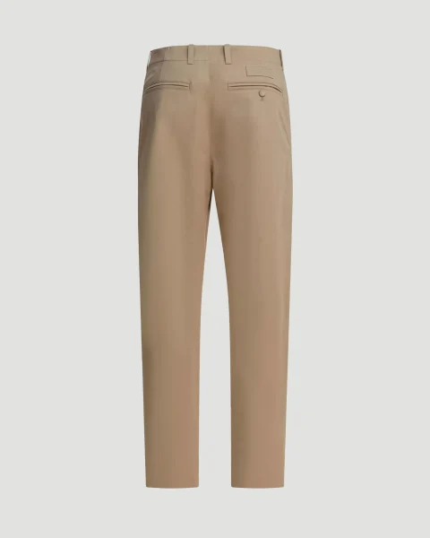 Fitted Chino Trousers in Beige — снимка 3