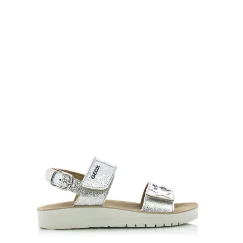 Сандали Момичета GEOX – J15EAA C1007 J SANDAL COSTAREI GI SILVER