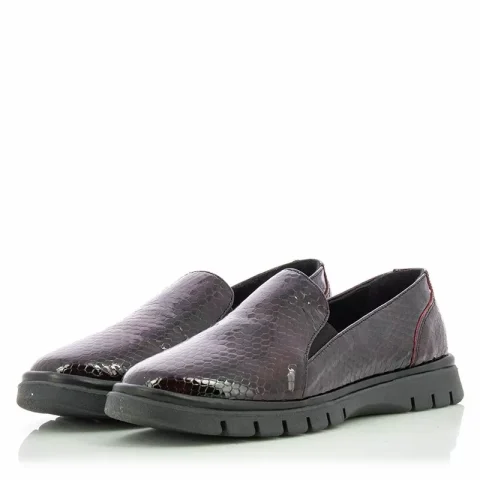 Дамски Ежедневни VERONELLA – 19176 FLEXX BORDO SNAKE — снимка 2