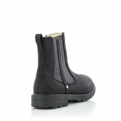 Боти Момичета CLARKS – 261537496010 Astrol Orin K Black Leather — снимка 2