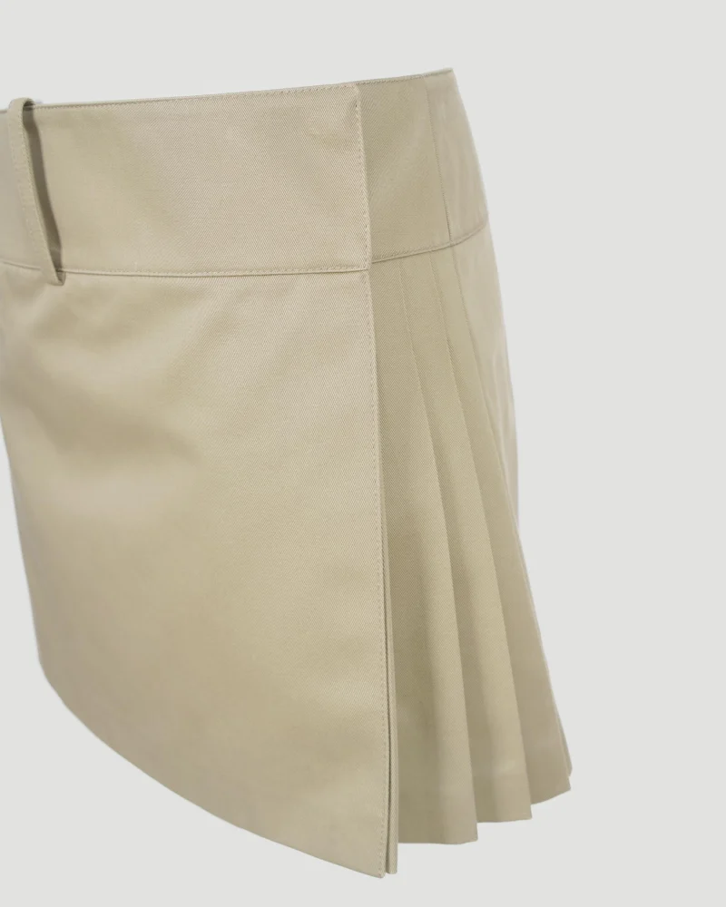 Pleated Mini Skirt — снимка 3