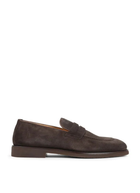 Велурени мокасини Brunello Cucinelli — снимка 4