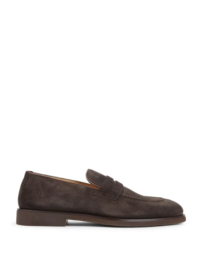 Велурени мокасини Brunello Cucinelli — снимка 4