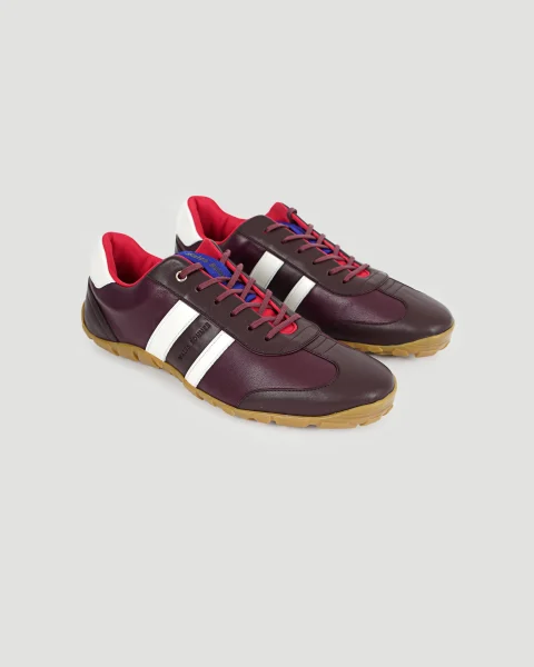 Men's The Cadence Sneaker in Burgundy — снимка 2