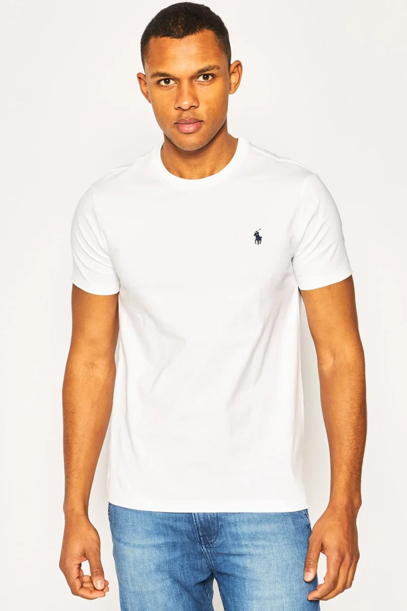 T-Shirt Jersey-Ssl 710680785003 100 white — снимка 2