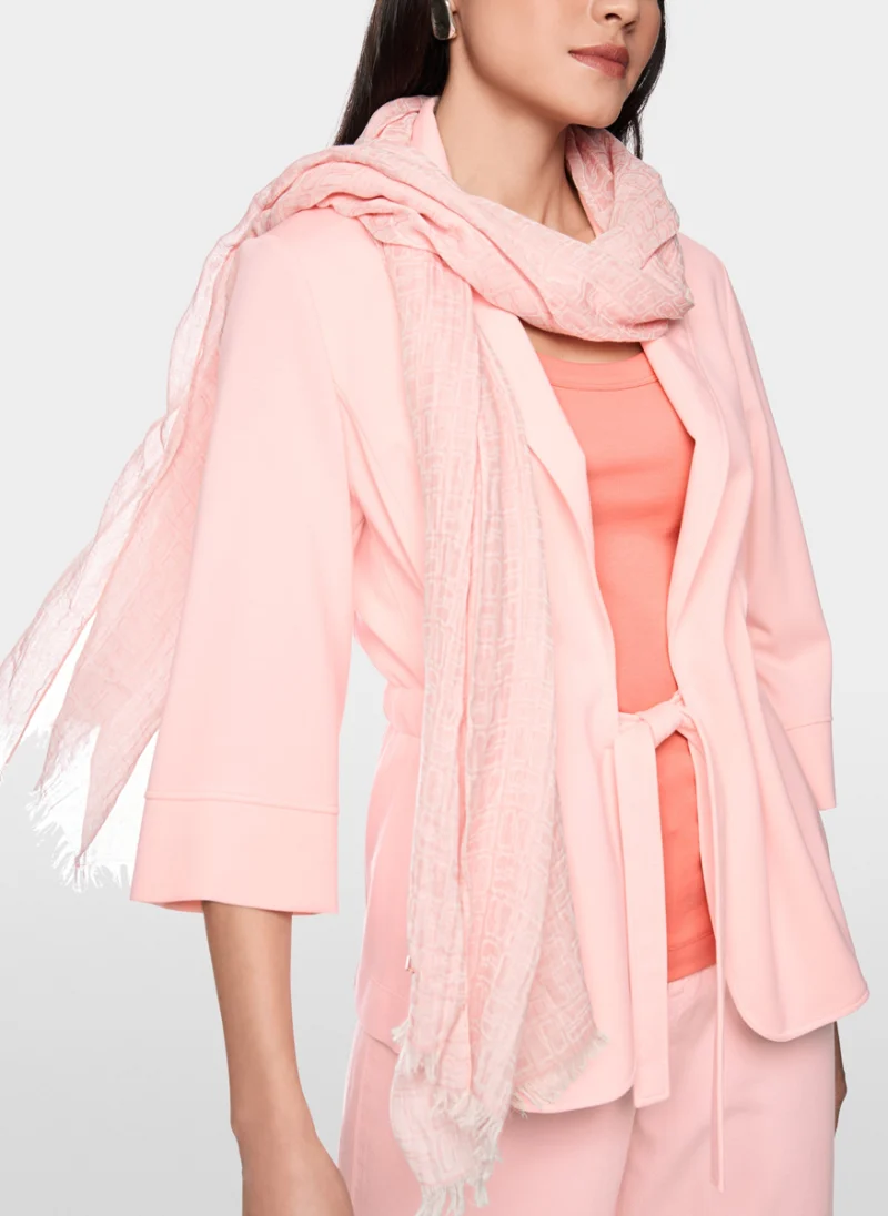 Шал с ресни Marc Cain Sports — снимка 3