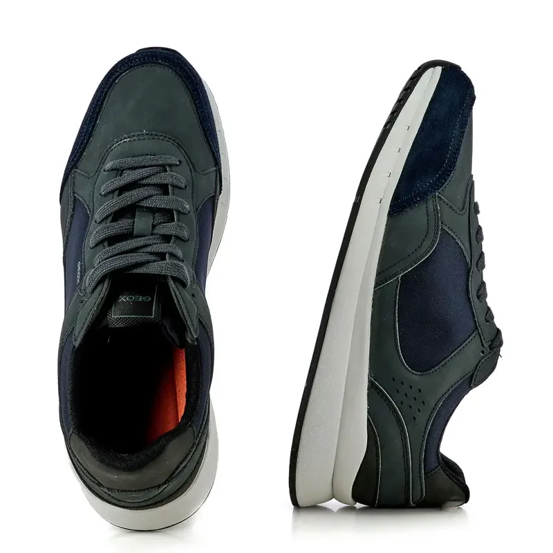 Мъжки Сникърс GEOX – U65LCB U BRANTHON NAVY — снимка 5