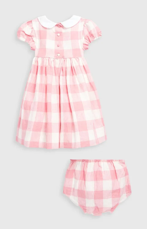 Комплект от две части GINGHAM с кариран принт — снимка 2