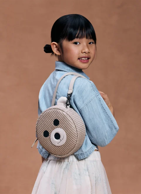 Чанта мече 'Bear' Brunello Cucinelli Kids — снимка 5