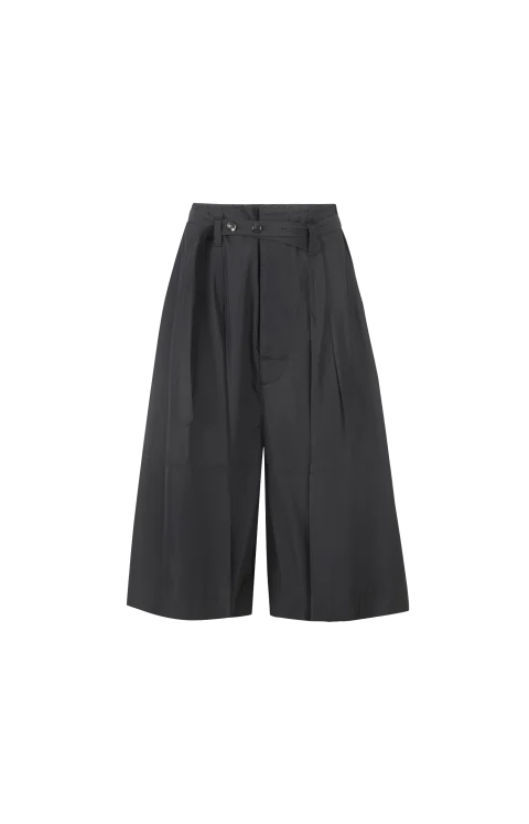 Viscose Culottes in Black