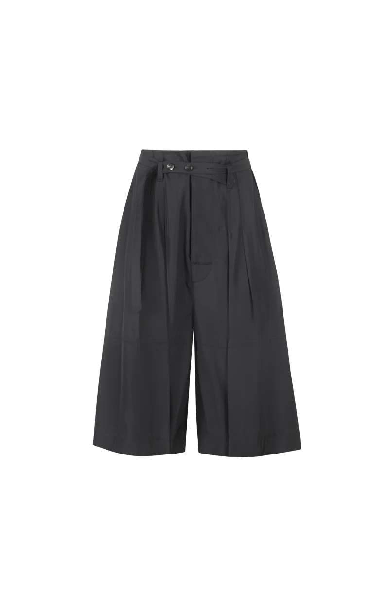 Viscose Culottes in Black