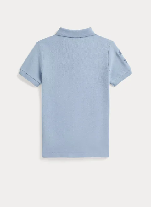 Полошърт с бродерия Ralph Lauren Kids 2-7 — снимка 2