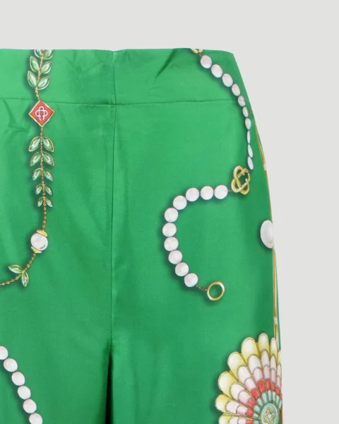 La Boite a Bijoux Pyjama Silk Trousers — снимка 3