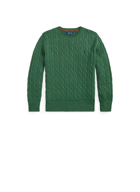 Пуловер 'Cable-Knit' Ralph Lauren Kids 7-14