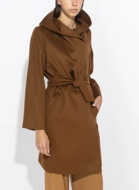 Палто от фина вълна 'Robe style' Max Mara Studio Mstnewmang — снимка 5
