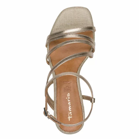 Дамски Сандали На Ток TAMARIS – 1-28211-42-900 BRONCE — снимка 4