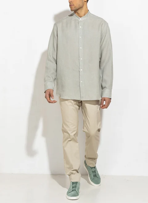Ленена риза Brioni — снимка 6