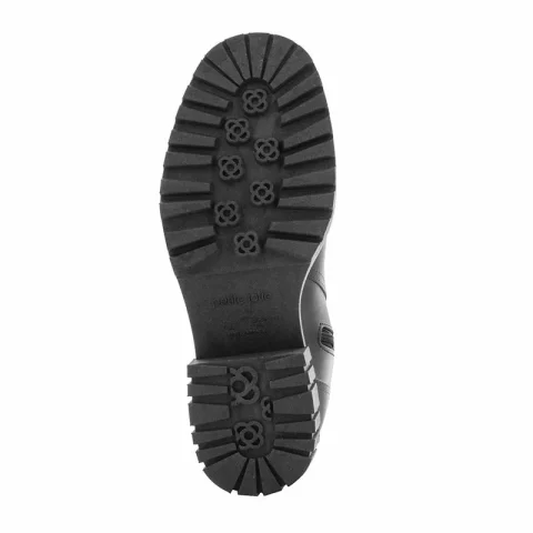 Дамски Гумени Боти PETITE JOLIE – PJ6156 J-LASTIC BLACK/BLACK/WHITE — снимка 4