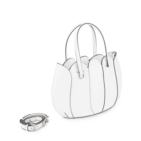 Дамска бяла чанта Coco Bay Cromia — снимка 5
