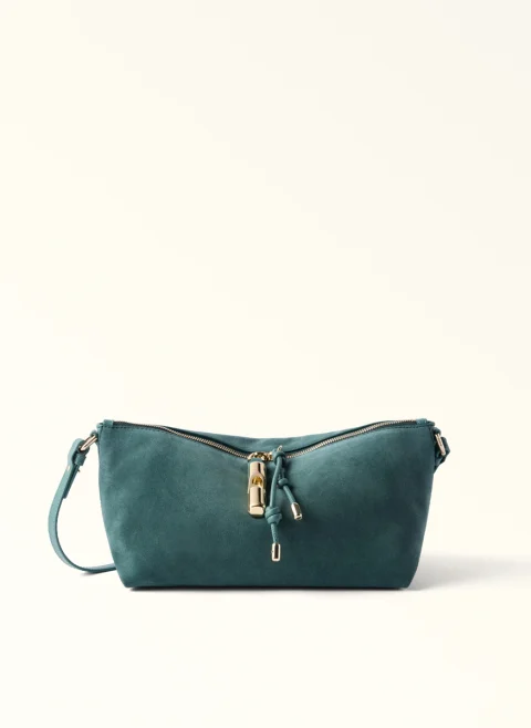 Crossbody чанта Furla Debby Toni Edera Green
