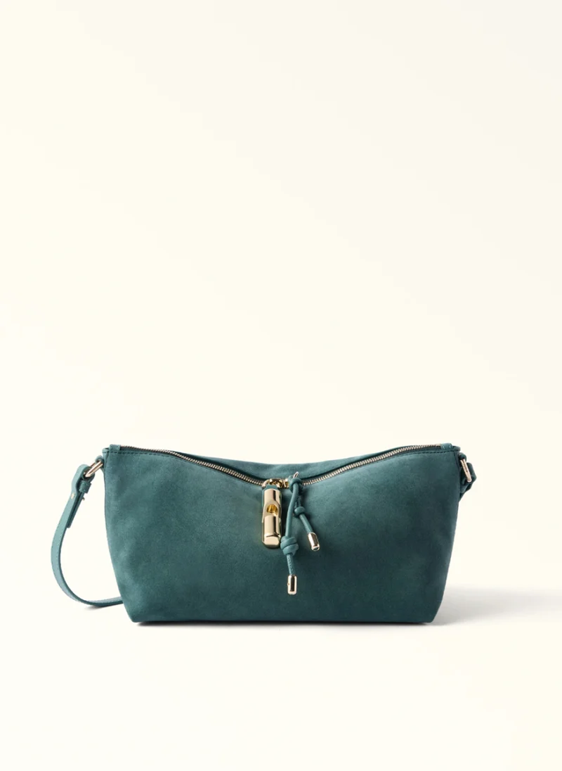 Crossbody чанта Furla Debby Toni Edera Green