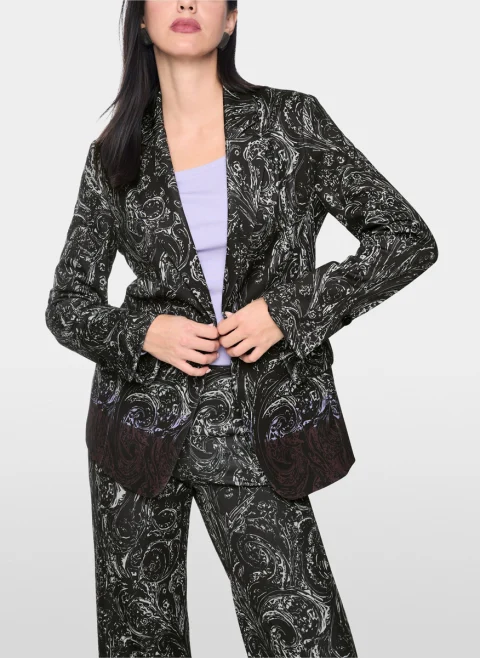 Сако с цялостен принт Marc Cain Collections