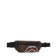 Чанта за кръст SHARKS IN PARIS WTF BUBBLE BROWN CHECK SPRAYGROUND — снимка 3