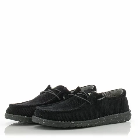 Мъжки Ежедневни HEY DUDE – 40195-001 WENDY WAVE BLACK — снимка 3
