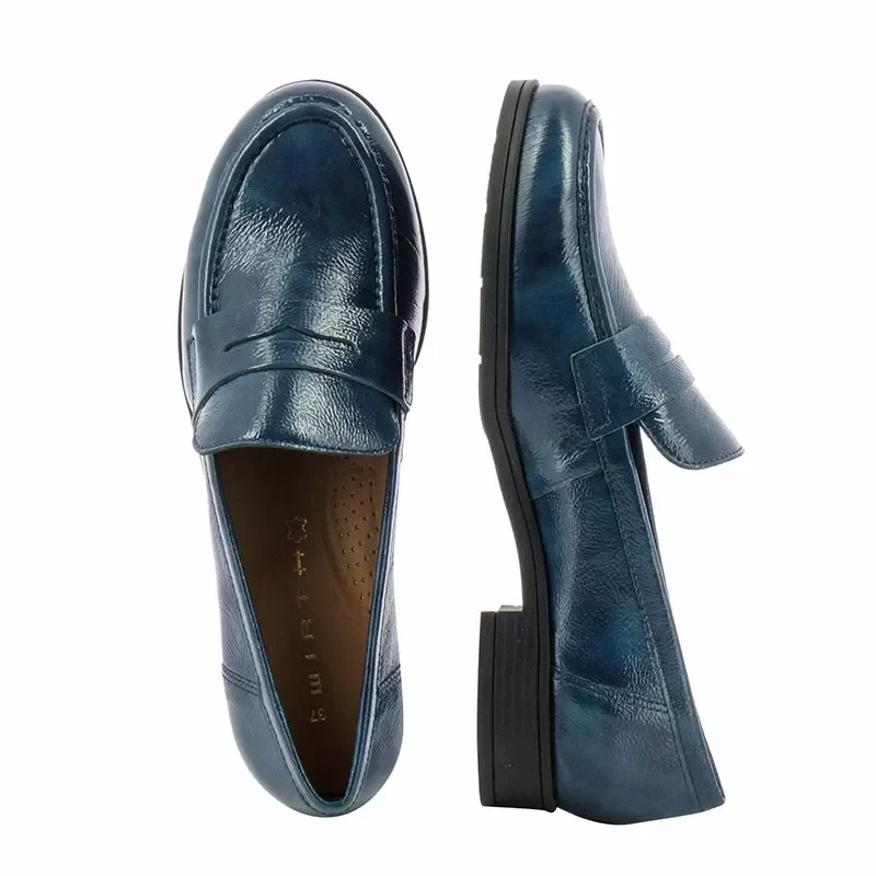Дамски Лоуфър WIRTH – 81507 PALESTRO STAINED DENIM — снимка 5